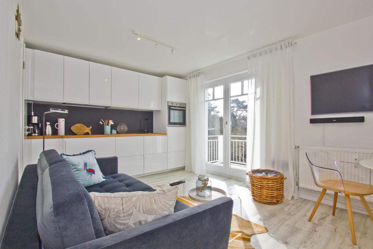 Ferienwohnung Mit Balkon Und Meerblick - Ferienresidenz Zwei Bodden Fewo 1-4 Lietzow Exterior foto