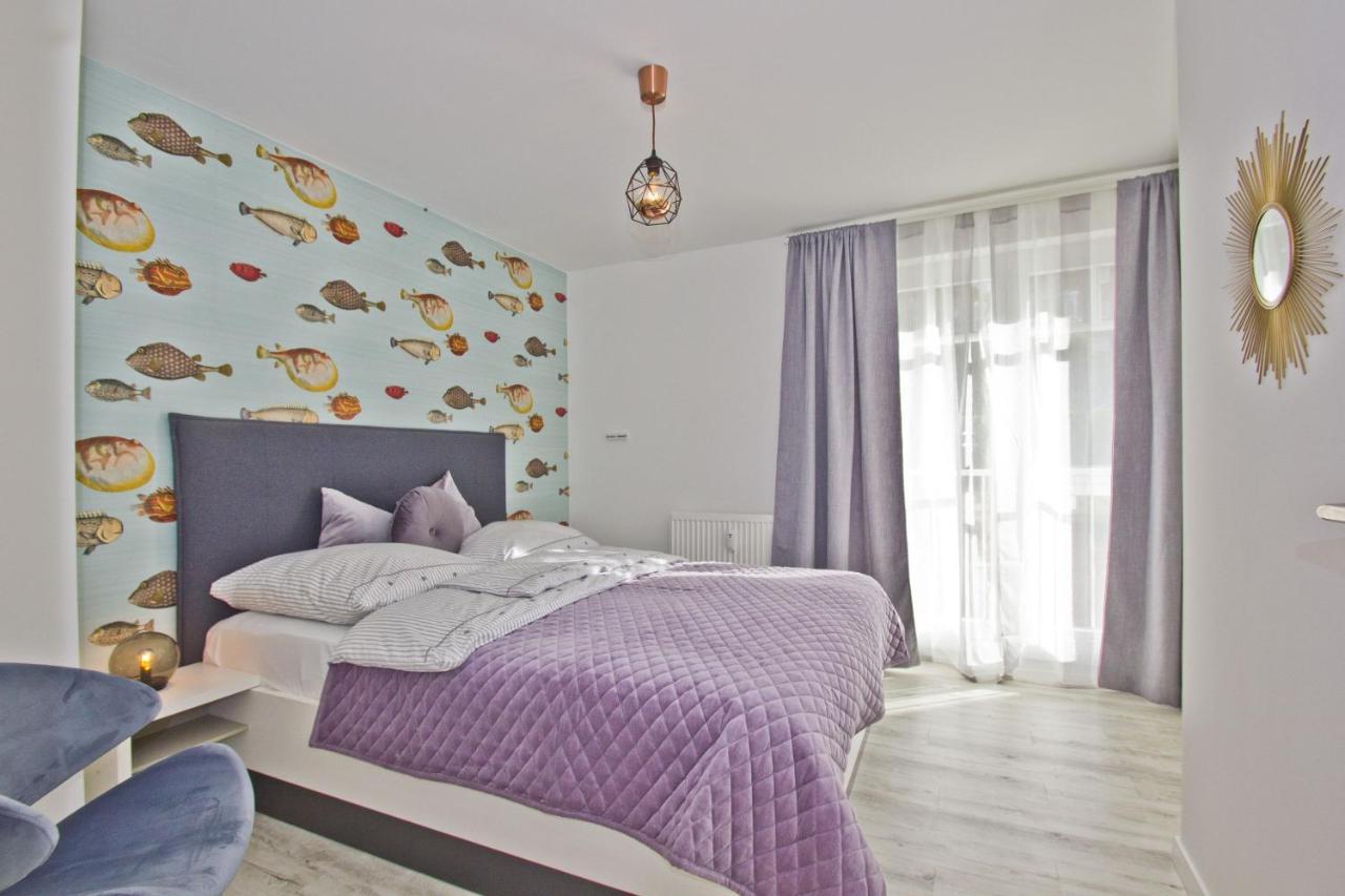 Ferienwohnung Mit Balkon Und Meerblick - Ferienresidenz Zwei Bodden Fewo 1-4 Lietzow Exterior foto